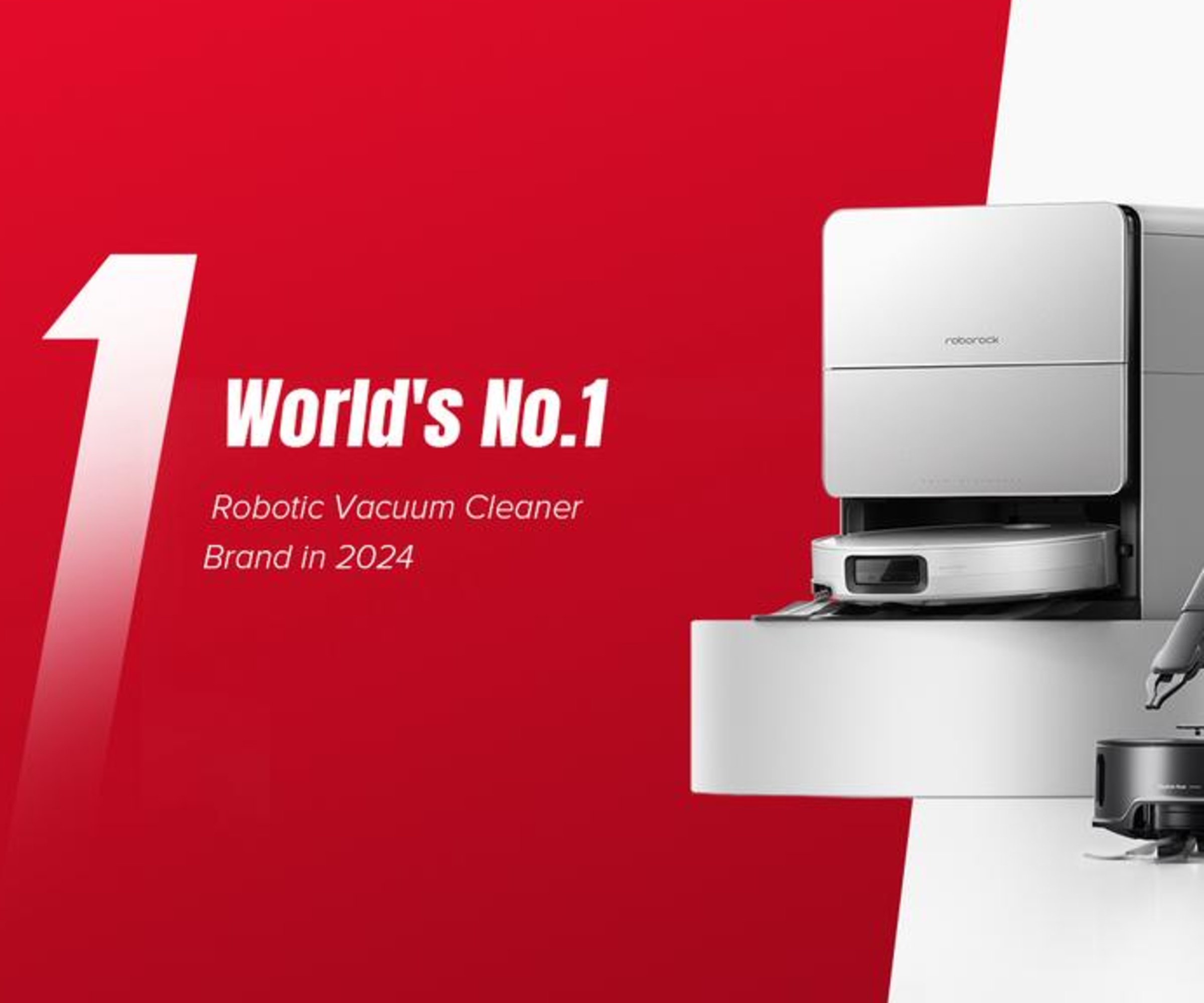 Roborock Becomes No.1 in Smart Home Vacuum Market Share Globally, According to IDC