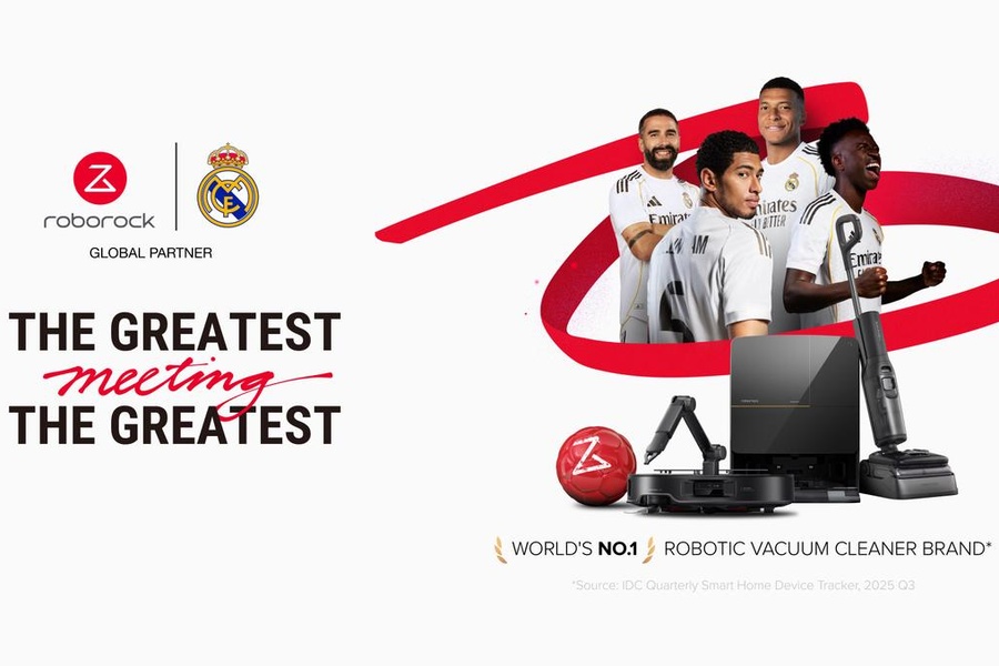 The Greatest Meeting The Greatest: Roborock joins hands with Real Madrid in strategic partnership with innovation at the core