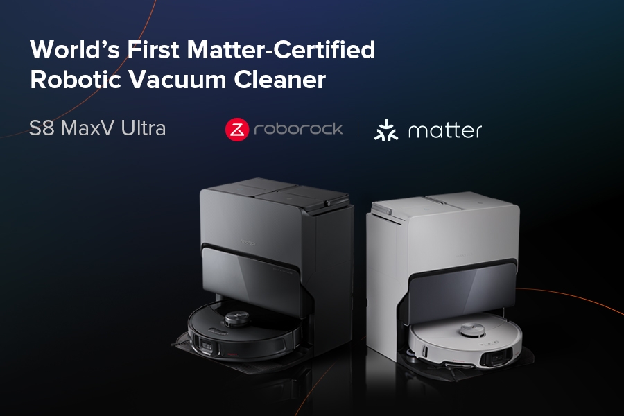 Roborock S8 MaxV Ultra Breaks New Ground as the First Robotic Vacuum to Achieve Matter Certification